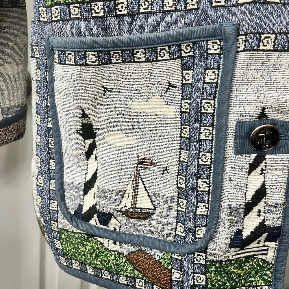 Vintage 80s Blair Lighthouse Jacket - Picture 5 of 12